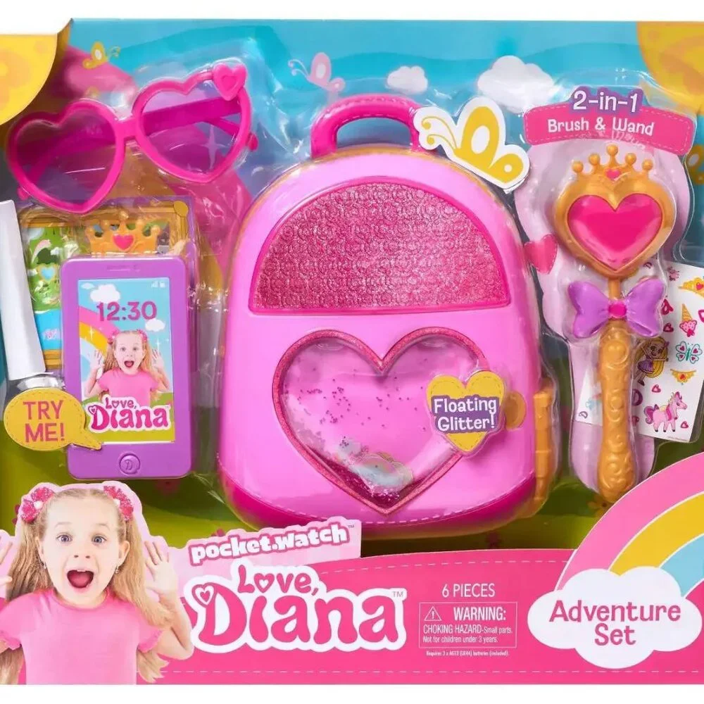 NEW Love Diana Adventure Set 5-piece role play